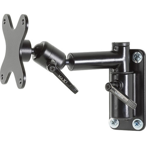 Gamber-Johnson Wall Mount for Display Screen, Tablet, Monitor - Black - 1 Display(s) Supported - 22 lb (9979.03 g) Load Capacity - 75 (Fleet Network)