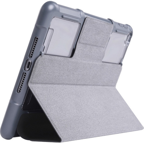 STM Goods Dux Plus Duo Carrying Case For Apple iPad Mini And 4 In Black Clear Polycarbonate Generation Tablet Shell STM-222-236GY-01
