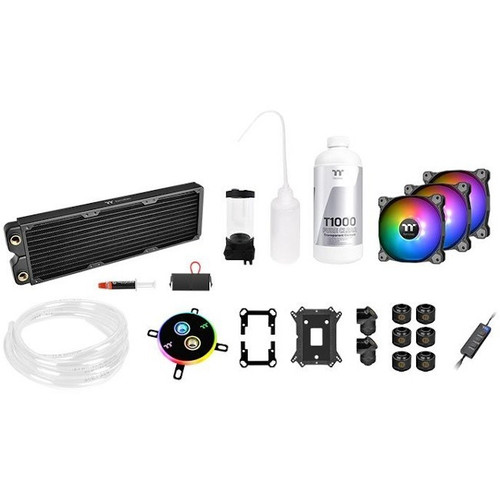 Thermaltake Pacific C360 DDC Soft Tube Water Cooling Kit - Black (Fleet Network)