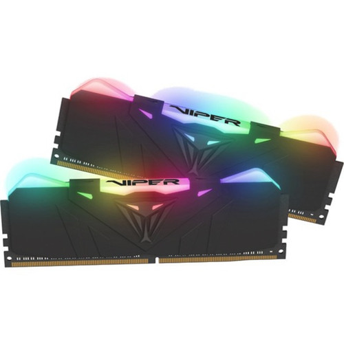 VIPER Viper RGB Series DDR4 16GB (2 x 8GB) 3200MHz Kit w/Black heatshield - For Desktop PC - 16 GB (2 x 8GB) - DDR4-3200/PC4-25600 - - (Fleet Network)