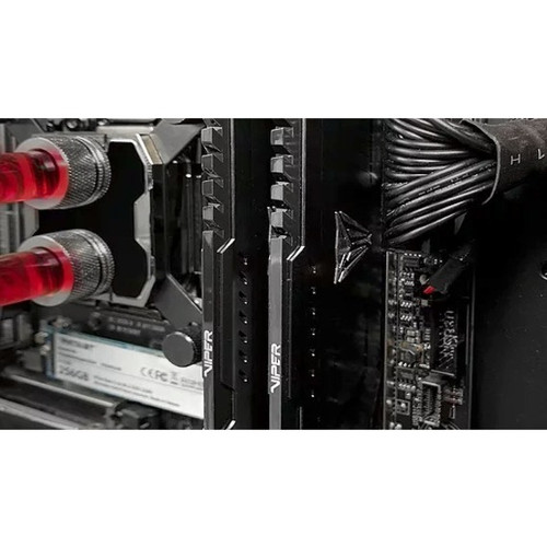 Patriot Memory Viper Steel 8GB DDR4 SDRAM Memory Module - For Desktop PC, Motherboard - 8 GB (1 x 8GB) - DDR4-3000/PC4-24000 DDR4 - - (PVS48G300C6)