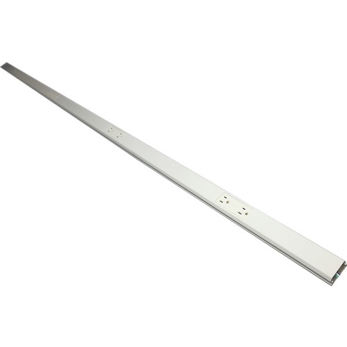 Wiremold NM20GB618 Nonmetallic Plugmold Multioutlet System - 4 x NEMA 5-15R - 15 A Current - 120 V AC Voltage - Ivory (Fleet Network)