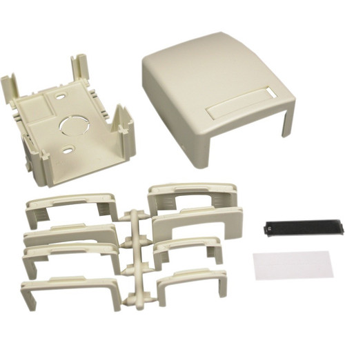 Wiremold Series II Data Box - 1-gang - Ivory (Fleet Network)