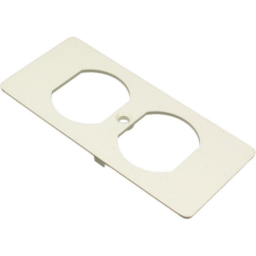 Wiremold 5500 Duplex Recptacle Faceplate Fitting - Fog White (Fleet Network)