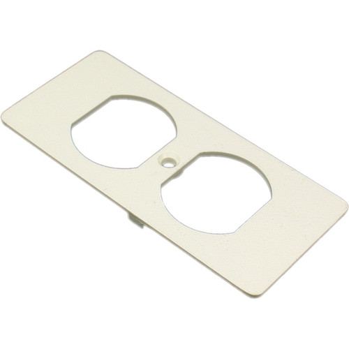 Wiremold 5500 Duplex Recptacle Faceplate Fitting - Gray (Fleet Network)