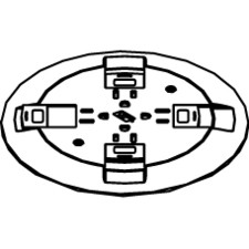 Wiremold RC9 Single-Service Poke-Thru Device Finish Flange and Slide Holder Assembly - Poke-Thru Device Finish Flange/Slide Holder - (Fleet Network)