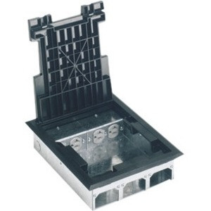 Wiremold SAF21/2-KT Mounting Box - Black - Black (Fleet Network)