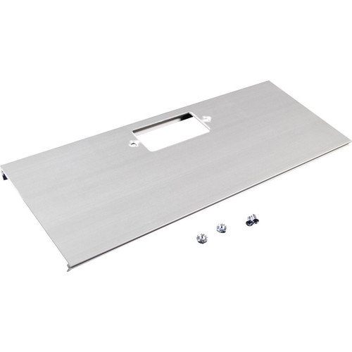 Wiremold AL5200 Large Multi-Channel Raceway GFCI Device Cover Plate - Anodized Aluminum - Aluminum (Fleet Network)