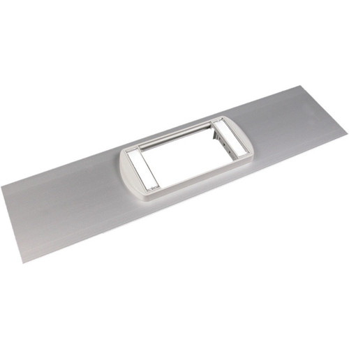 Wiremold ALA3800 Low Profile Adapter Cover Plate - 1 x Total Number of Socket(s) - Aluminum (Fleet Network)