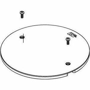 Wiremold AV3 Poke-Thru Abandonment Plate - Poke Thru Device - Black (Fleet Network)