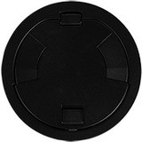 Wiremold Evolution 8CT2 Series Flush Style Cover Assembly - Black - Die-cast Aluminum (Fleet Network)