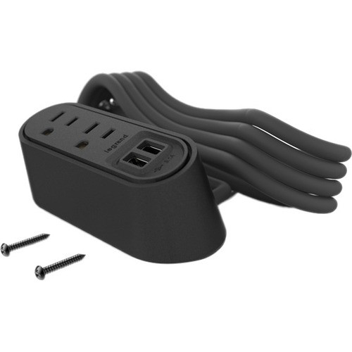 Wiremold Wiremold Desktop Power Center Series - Power Center Slim 2 - 15 A Rectangular Desktop, Desk Mountable (Fleet Network)