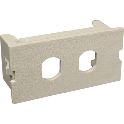 St Adaptor Module Wiremold CM 2A Dual Unloaded St Adapter Module CM2-U2ST-G