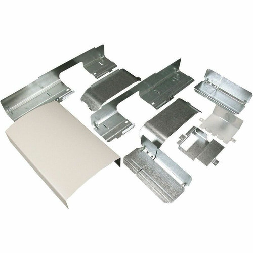 Wiremold DS4000 Small Obstacle Transition Fitting - Offset Connector Fitting - Ivory - Steel (Fleet Network)
