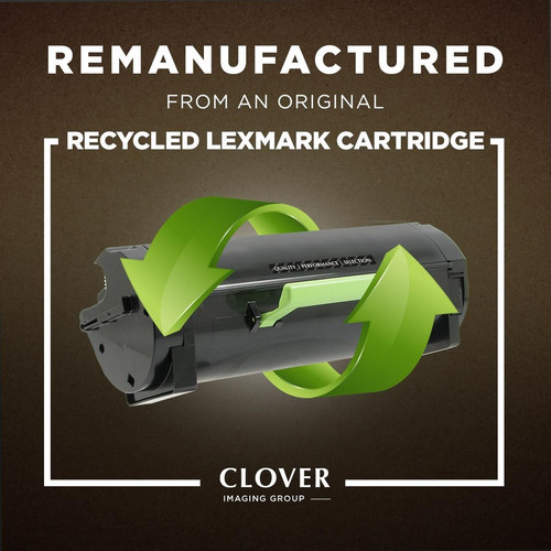 Compatible Clover Technologies 200663P High Yield Laser Toner Cartridge - Black - 1 Pack - with Lexmark X342n MFP