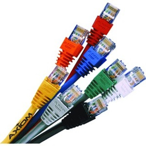 Axiom Cat.5e UTP Network Cable - 100 ft Category 5e Network Cable for Network Device - First End: 1 x Male Network - Second End: 1 x - (Fleet Network)