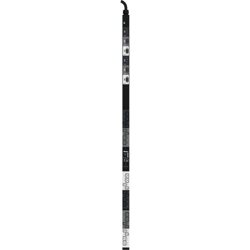 Panduit P24G10M SmartZone G5 Intelligent Monitored 24-Outlet PDU - 17. 3 kW - 415V Input - 12x C13 & 12x C19 - NEMA L22-30P - Rack-Mountable