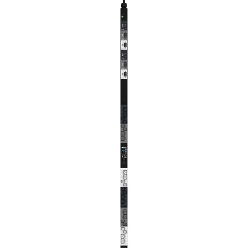 Panduit P24F09M SmartZone G5 Intelligent Monitored Rack PDU - 24 Outlets - 12x C13 - 12x C19 - 17. 3 kW - 415V Input - 208V Output - Vertical Mount