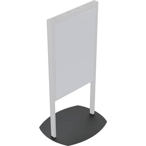 Premier Mounts Floor Mount for Digital Signage Display - Black - Height Adjustable - 46" to 55" Screen Support - Steel, Vinyl (Fleet Network)