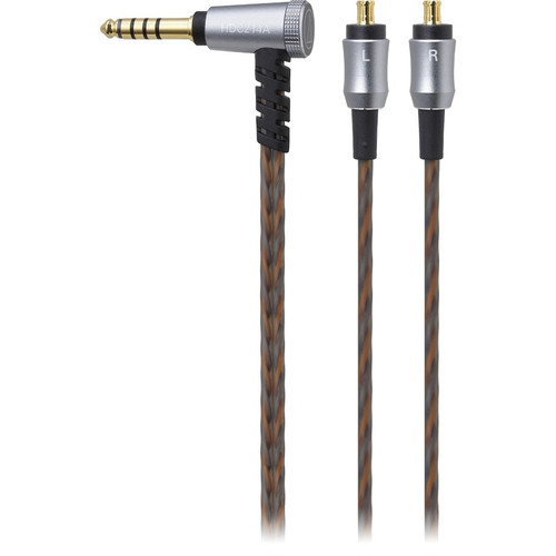 Audio-Technica Audiophile Headphone Cable For In-Ear Headphones 3.9 Ft Slim Mini Phone Connector Portable Device HDC214A/1.2
