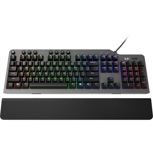 Lenovo Legion RGB Mechanical Gaming Keyboard US English Wired USB 2.0 104 Keys Game Mode Connectivity Interface Cable Hot Key S GY40T26478