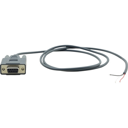 Kramer RS-232, D9(F) to Bare End Cable - 35 ft Serial Data Transfer Cable for PC - First End: 1 x Bare Wire - Second End: 1 x 9-pin - (Fleet Network)