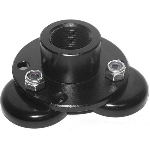 Zirkona Mounting Plate for Tablet, Smartphone - Black Powder Coat - 4 lb (1814.37 g) Load Capacity (Fleet Network)