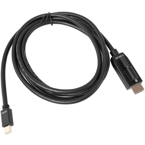 Atlona LinkConnect Mini DisplayPort to HDMI Cable - 9.8 ft HDMI/Mini DisplayPort A/V Cable for Audio/Video Device, Switcher, Cable - 1 (Fleet Network)