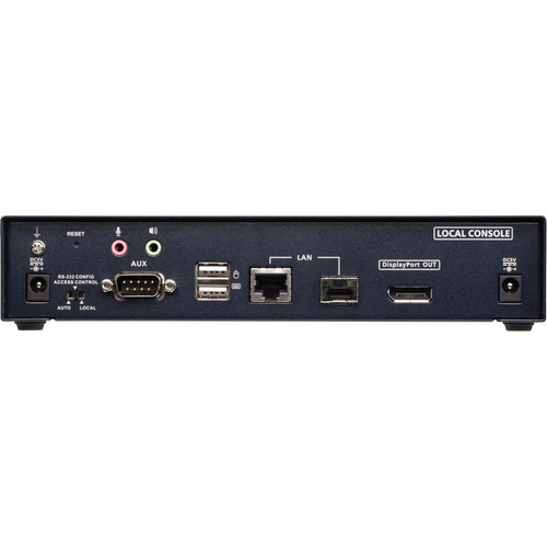 Aten KE9950T 4K DisplayPort Single Display KVM over IP Transmitter - 32808 ft Range - 3840 x 2160 - Desktop/Rack/Wall Mount
