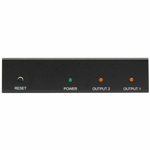 Tripp Lite series B118-002-HDR 2-Port HDMI 2.0 Splitter with Multi-Resolution Support - 4096 x 2160 - 15 ft (4572 mm) Maximum Distance (Fleet Network)