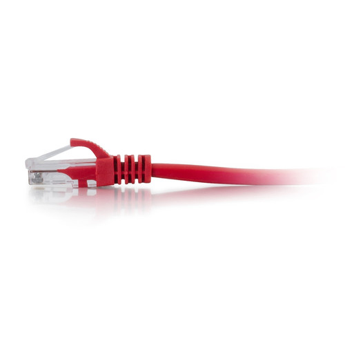 C2G 4ft Cat6a Snagless Unshielded (UTP) Ethernet Cable - Cat6a Network Patch Cable - PoE - Red - 4 ft (1.22 m) Category 6a Network for (50801)