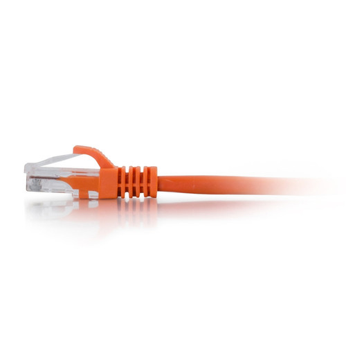C2G 3ft Cat6a Snagless Unshielded (UTP) Ethernet Patch Cable - Orange - 3 ft (0.91 m) Category 6a Network Cable for Network Adapter, - (50838)