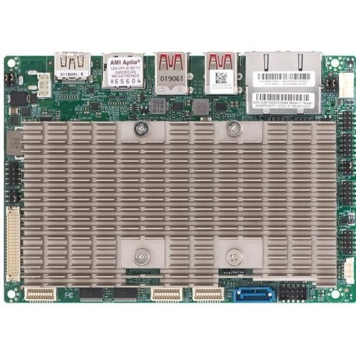 Supermicro X11SWN-H Server Motherboard - Socket BGA-1528 - 3.5" SBC - Core i7 i7-8665UE - 64 GB DDR4 SDRAM Maximum RAM - SoDIMM - 2 x (Fleet Network)