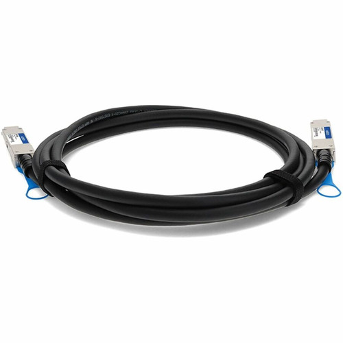AddOn JL272A-AO 100G QSFP28 to QSFP28 Direct Attach Copper Cable - Passive Twinax - 3m - 9. 8 ft - Black - TAA Compliant