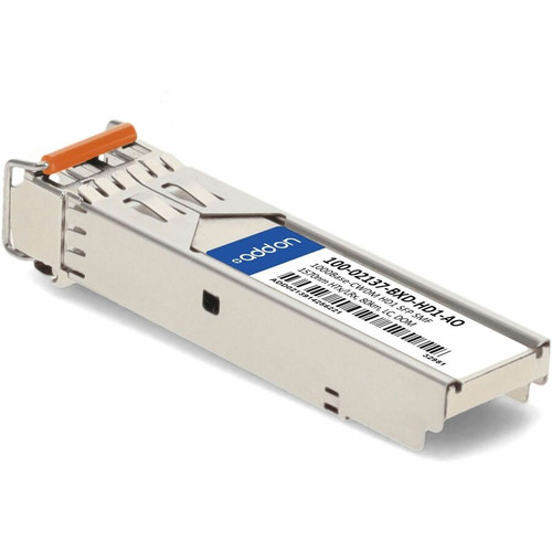 AddOn 100-02137-BXD-HD1-AO Calix Compatible TAA 1000Base-CWDM SFP Transceiver - Singlemode - 1570nm HTx/LRx - 80km - LC - DOM
