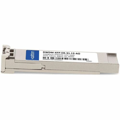 AddOn DWDM-XFP-ER-31. 12-AO Cisco Compatible 10GBase-DWDM XFP Transceiver - 1531. 12nm - 40km - LC - DOM - TAA