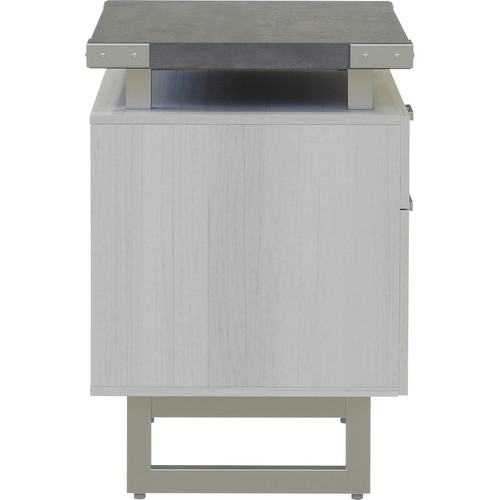 Safco Mirella Lateral File - 2-Drawer - 29.5" (749.30 mm) Height x 36" (914.40 mm) Width x 20" (508 mm) Depth - Total Drawer(s): 2 - - (MRLF36SGY)