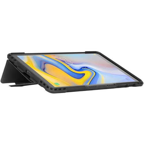 Targus Pro-Tek THZ792GL Rugged Carrying Case (Flip) for 10.1" (256.54 mm) Samsung Galaxy Tab A Tablet - Black - Impact Resistant, Drop (THZ792GL)
