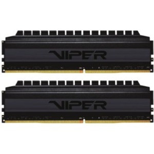 Patriot Memory Viper 4 Blackout Series DDR4 8GB (2 x 4GB) 3200MHz Kit - For Desktop PC, Motherboard - 8 GB (2 x 4GB) - DDR4 SDRAM - - (Fleet Network)