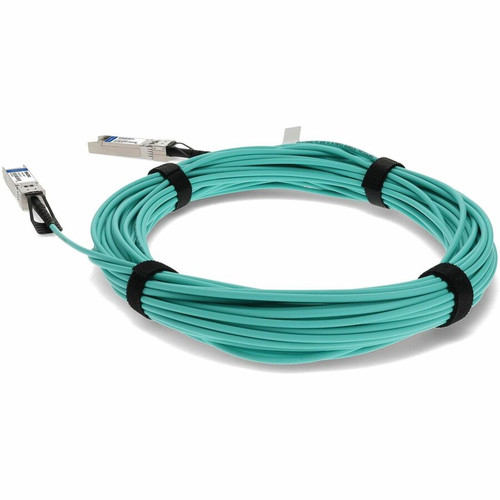 AddOn 90Y9436-AOC20M-AO IBM Compatible TAA Compliant 10GBase-AOC SFP+ to SFP+ Active Optical Cable - 65. 6 ft (20 m) Multimode 850nm
