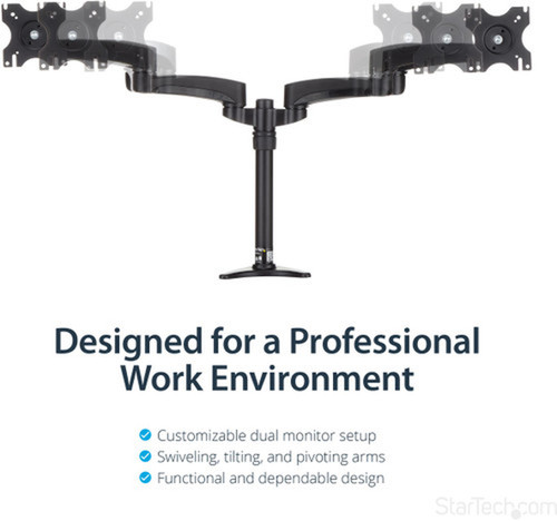 StarTechcom_Desk_Mount_Dual_Monitor_Arm_-_Dual_Articulating_Monitor_Arm_-_Height_Adjustable_Monitor_Mount_-_For_VESA_Monitors_up_to_-_ARMDUAL