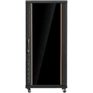 Claytek WNG3210-KBR1CM1U Rack Cabinet - For Server - 32U Rack Height x 19" (482.60 mm) Rack Width - Floor Standing - Black - Aluminum, (Fleet Network)