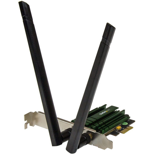 StarTech.com PCI Express AC1200 Dual Band Wireless-AC Network Adapter - PCIe 802.11ac WiFi Card - Add high speed 802.11ac WiFi to a PC (Fleet Network)