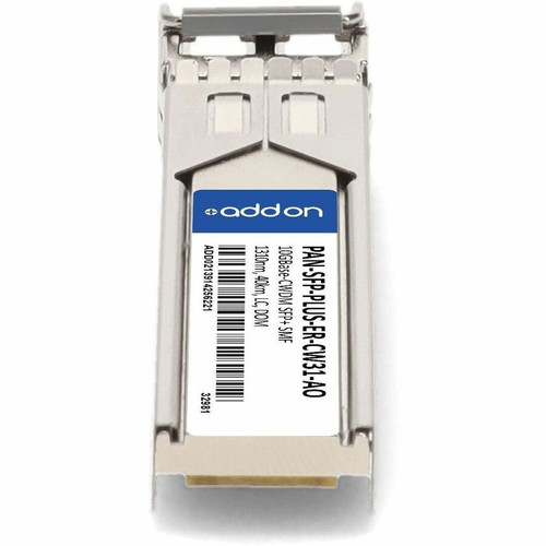 AddOn PAN-SFP-PLUS-ER-CW31-AO Compatible TAA 10GBase-CWDM SFP+ Transceiver - 10GbE - 1310nm - 40km - LC - Single-mode - DOM