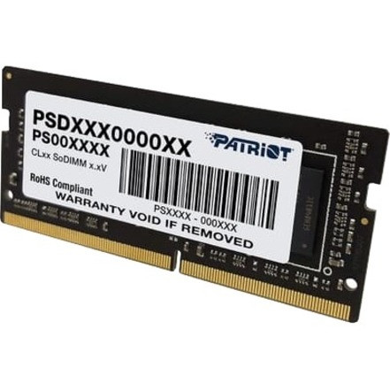 Patriot Memory Signature Line 4GB DDR4 SDRAM Memory Module - For Computer, Notebook - 4 GB (1 x 4GB) - DDR4-2666/PC4-21333 DDR4 SDRAM (PSD44G266681S)