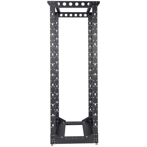 Rack Solutions TechEdge 45U 2 Post Rack Square Holes - For PDU - 45U Rack Height29" (736.60 mm) Rack Depth - Floor Standing - Black - (121-6512)