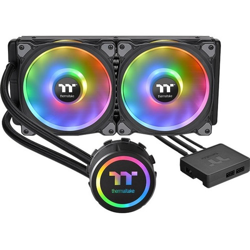Thermaltake Floe DX RGB 280 TT Premium Edition - 5.51" (140 mm) Maximum Fan Diameter - 2 x Fan(s) - 60.87 CFM (103.42m³/h) Maximum - - (Fleet Network)