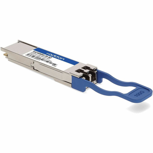 AddOn AA1405001-E6-AO Compatible TAA QSFP28100GBase-LR4 Transceiver - Singlemode LC - 10km - DOM - Hot-swappable