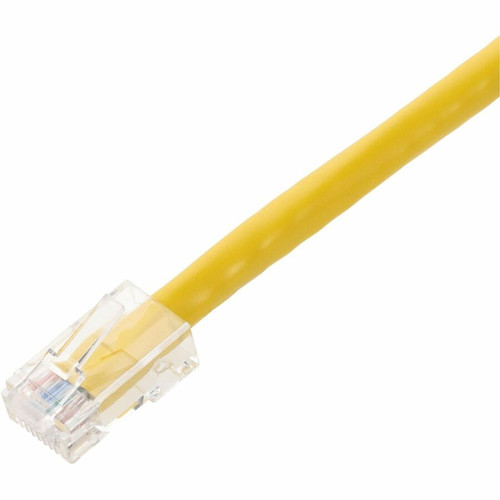 AddOn 4ft Yellow CAT 5E PVC Ethernet Cable Non-Booted RJ-45 M/M - 4 ft (1.22 m) Category 5e Network Cable for Network Device, Patch - (ADD-4FCAT5ENB-YW)