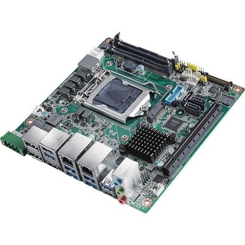 Advantech AIMB-276 Desktop Motherboard - Intel Q370 Chipset - Socket H4 LGA-1151 - Mini ITX - 32 GB DDR4 SDRAM Maximum RAM - SoDIMM - (Fleet Network)